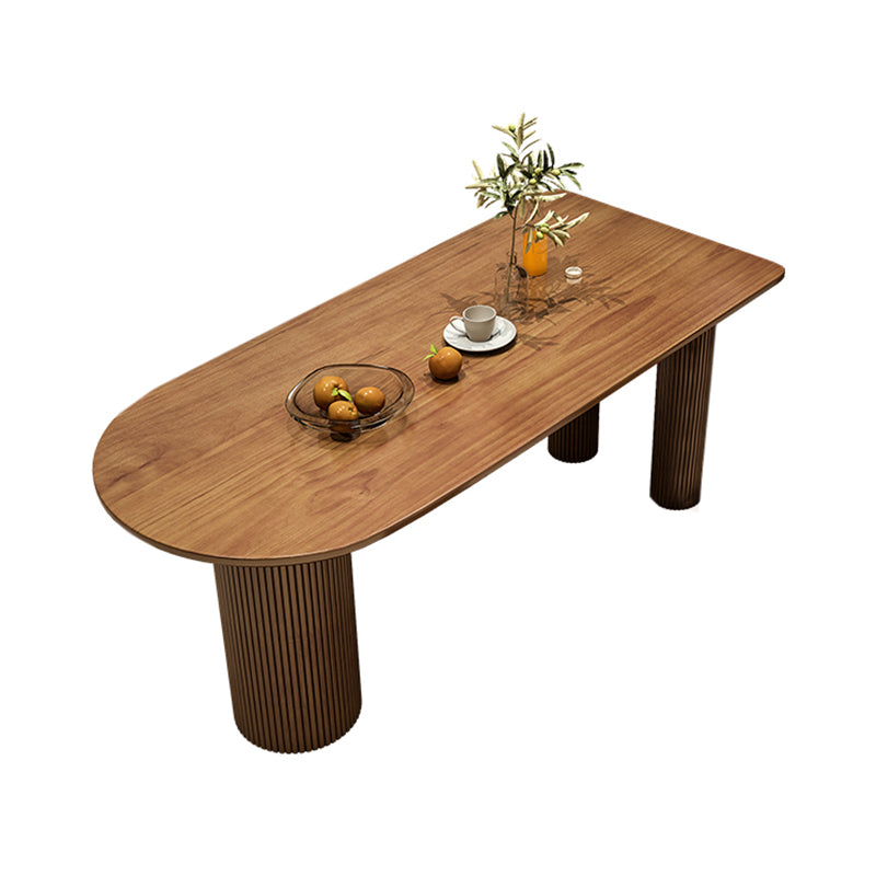 Solid Wood Furniture of 1/3/5 Standard Height Dining Furniture Table 1 Piece Clearhalo 'Dining Room Sets' 'Dining Tables & Seating' 'dining_room_set' 'furn' 'furn_dining_room_set' 'Furniture' 'Kitchen & Dining Furniture' 7568653