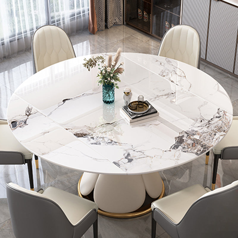 Tavolo da pranzo contemporaneo set da tavolo da pranzo 1/7 pezzi