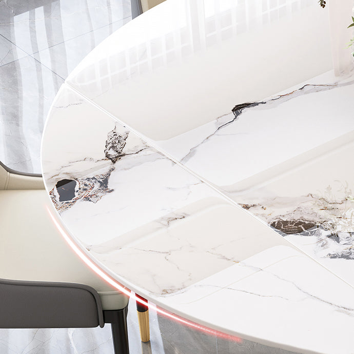 Tavolo da pranzo contemporaneo set da tavolo da pranzo 1/7 pezzi