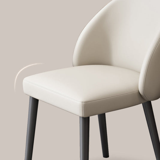 Silla de metal moderna Parsons Kitchen Silla lateral de comedor para comedor