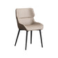 Nordic Style Metal Chair Wingback Kitchen Side Chair for Dinning Room