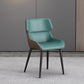 Nordic Style Metal Chair Wingback Kitchen Side Chair for Dinning Room