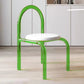Modern Simple Side Chair Plastic Frame Side Dining Chair for Home Use Green 1 Piece Clearhalo 'Dining Chairs' 'Dining Tables & Seating' 'dining_chair' 'furn' 'furn_dining_chair' 'Furniture' 'Kitchen & Dining Furniture' 7568999