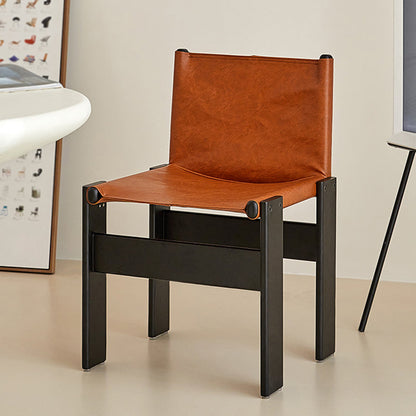 Moderner einfacher Seitenstuhl Massivholz Seitungsstuhl für Schlafzimmer
