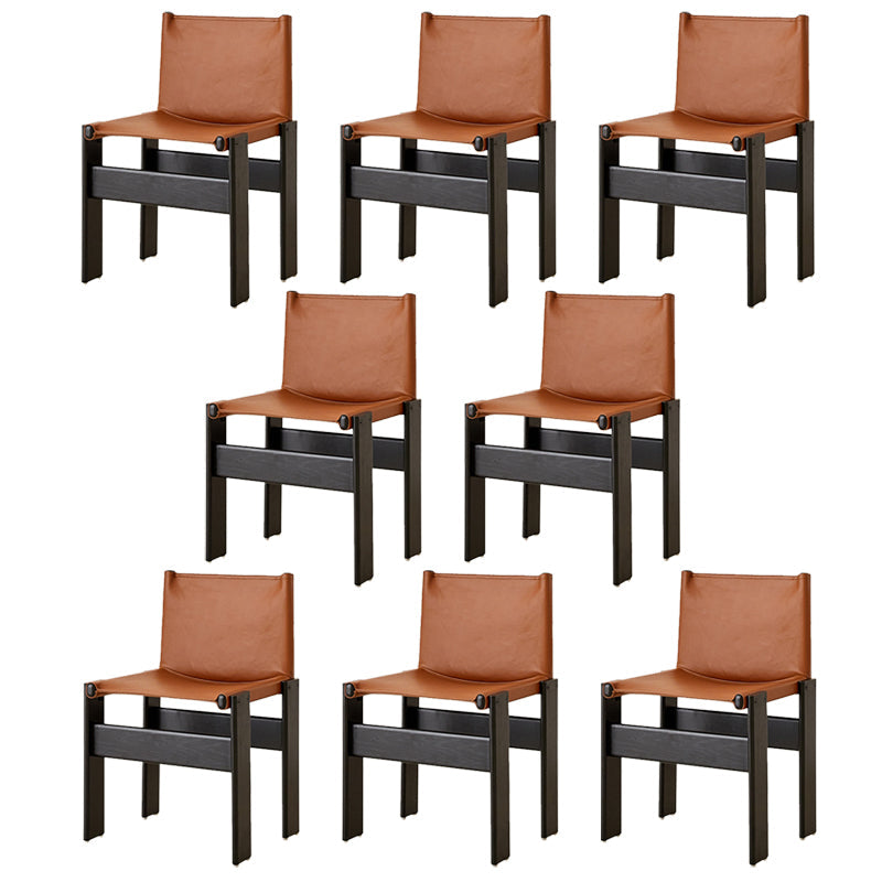 Moderner einfacher Seitenstuhl Massivholz Seitungsstuhl für Schlafzimmer