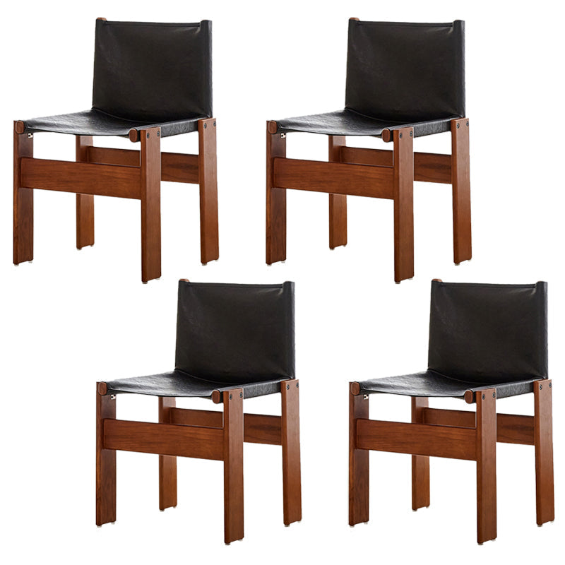 Moderner einfacher Seitenstuhl Massivholz Seitungsstuhl für Schlafzimmer