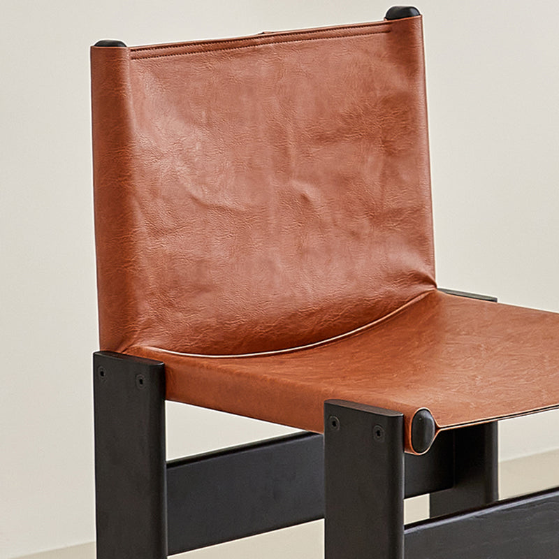 Moderner einfacher Seitenstuhl Massivholz Seitungsstuhl für Schlafzimmer