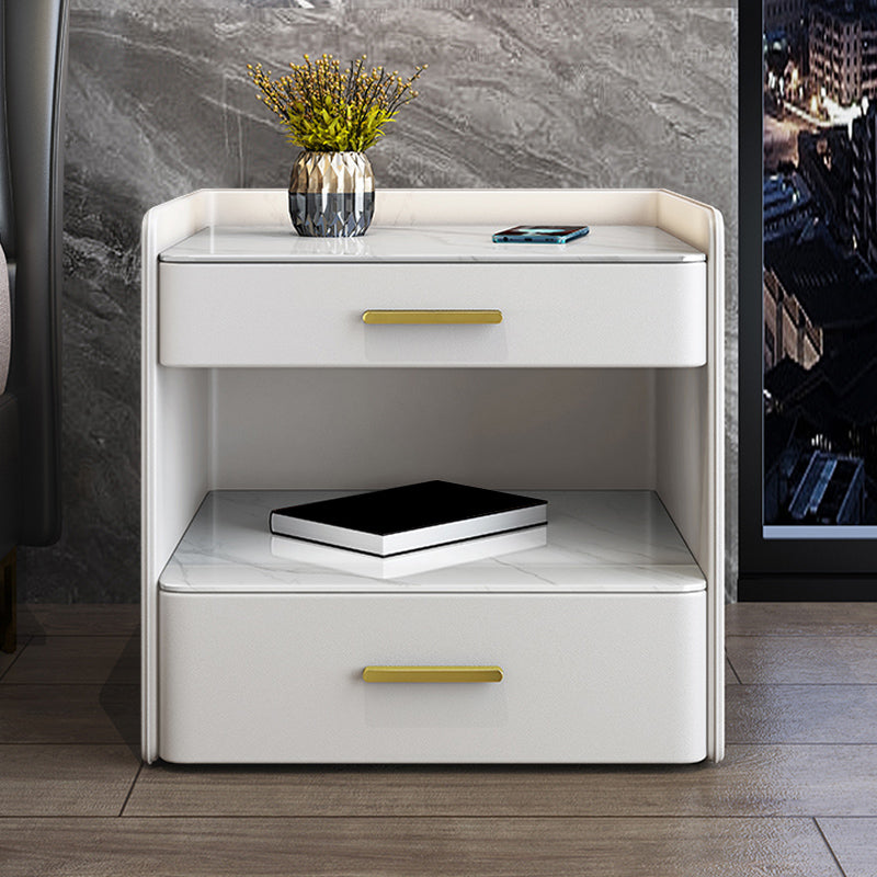 Stenen bed nachtkastje open opbergde bedkast met laden