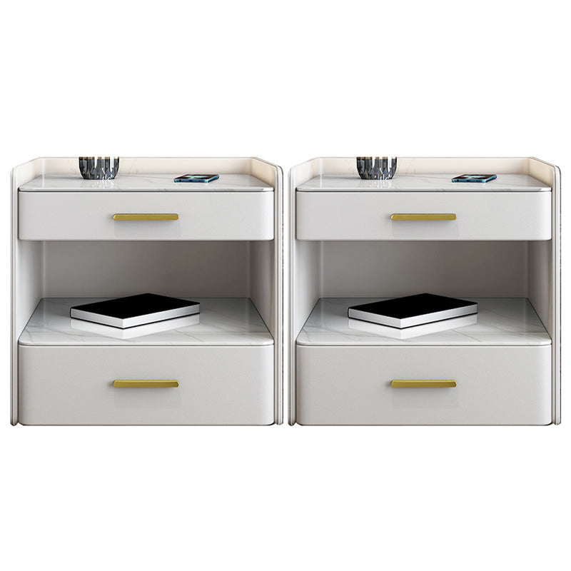 Stenen bed nachtkastje open opbergde bedkast met laden