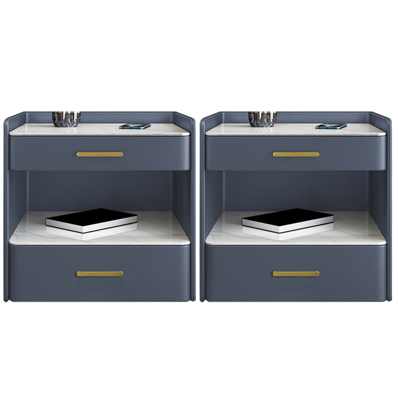 Stenen bed nachtkastje open opbergde bedkast met laden