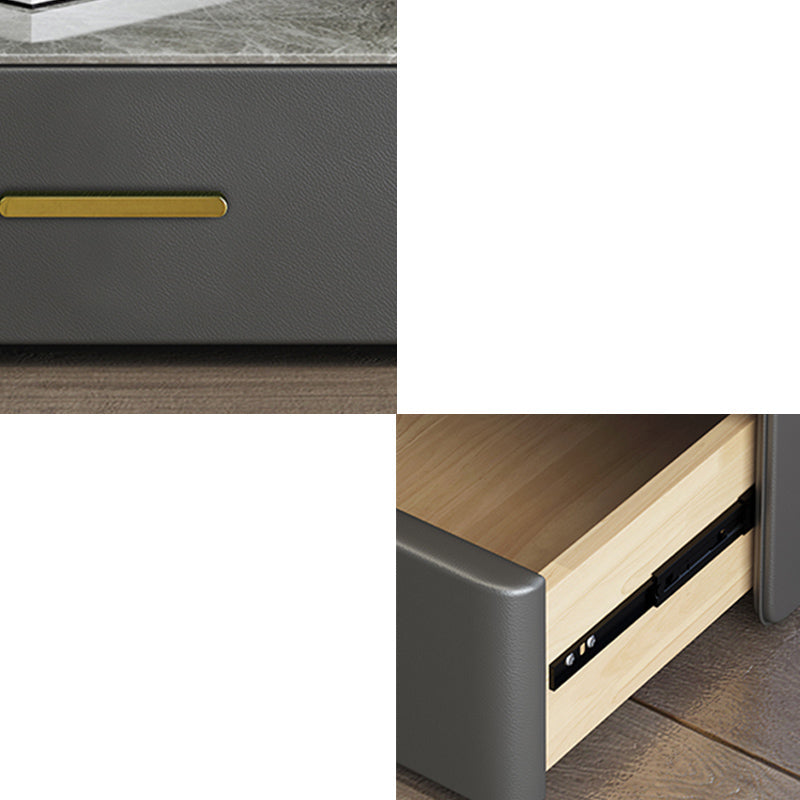 Stenen bed nachtkastje open opbergde bedkast met laden