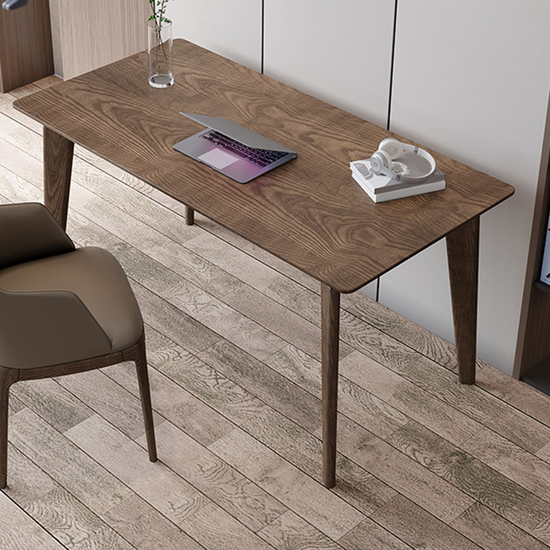 Base de bureau à bois massif Parsons Base 29.53 "Bureau d'écriture de haut