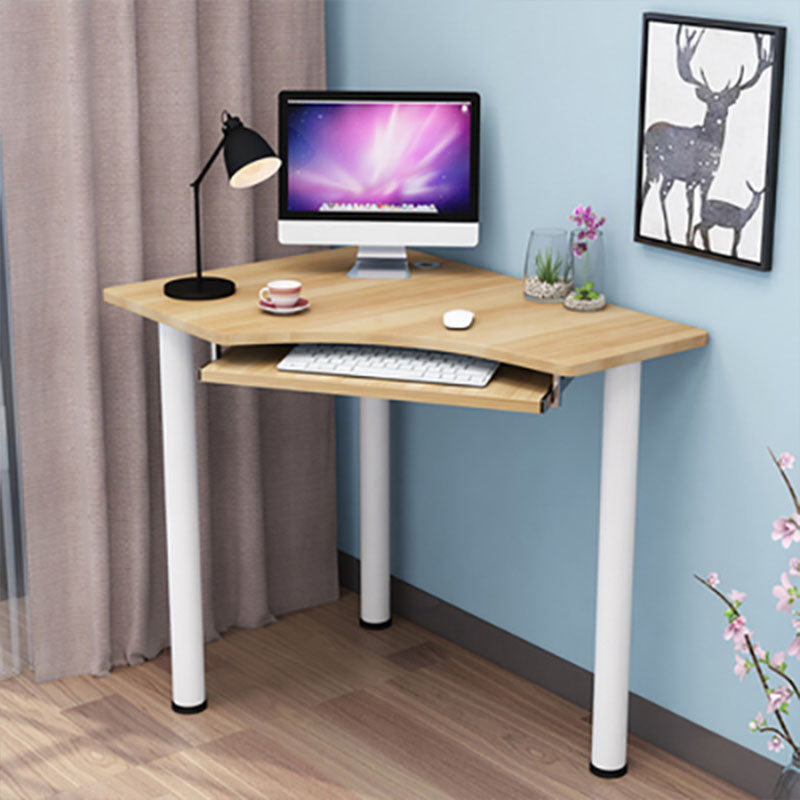 Bureau de bureau de bureau moderne fabriqué en bois, 29,25 pouces h