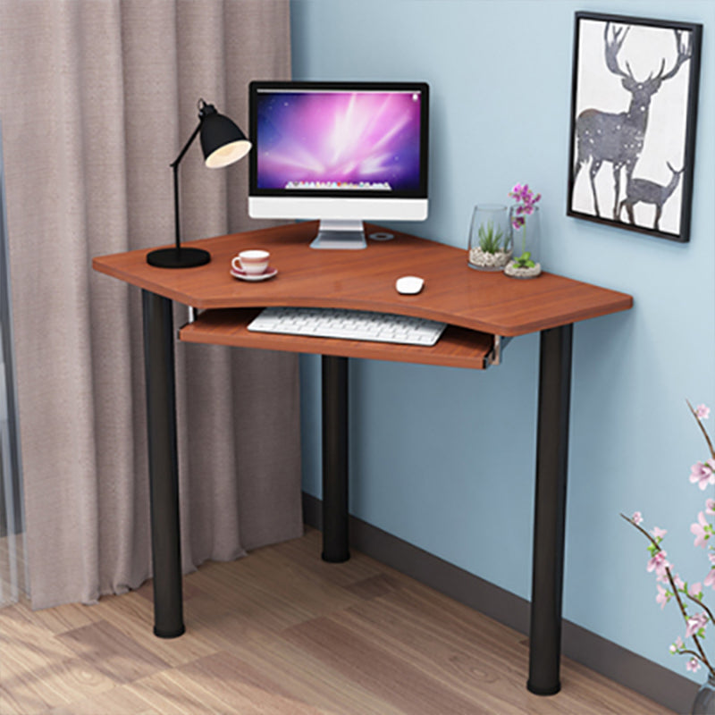 Bureau de bureau de bureau moderne fabriqué en bois, 29,25 pouces h