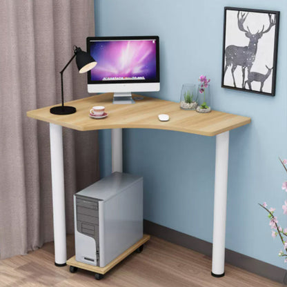 Bureau de bureau de bureau moderne fabriqué en bois, 29,25 pouces h