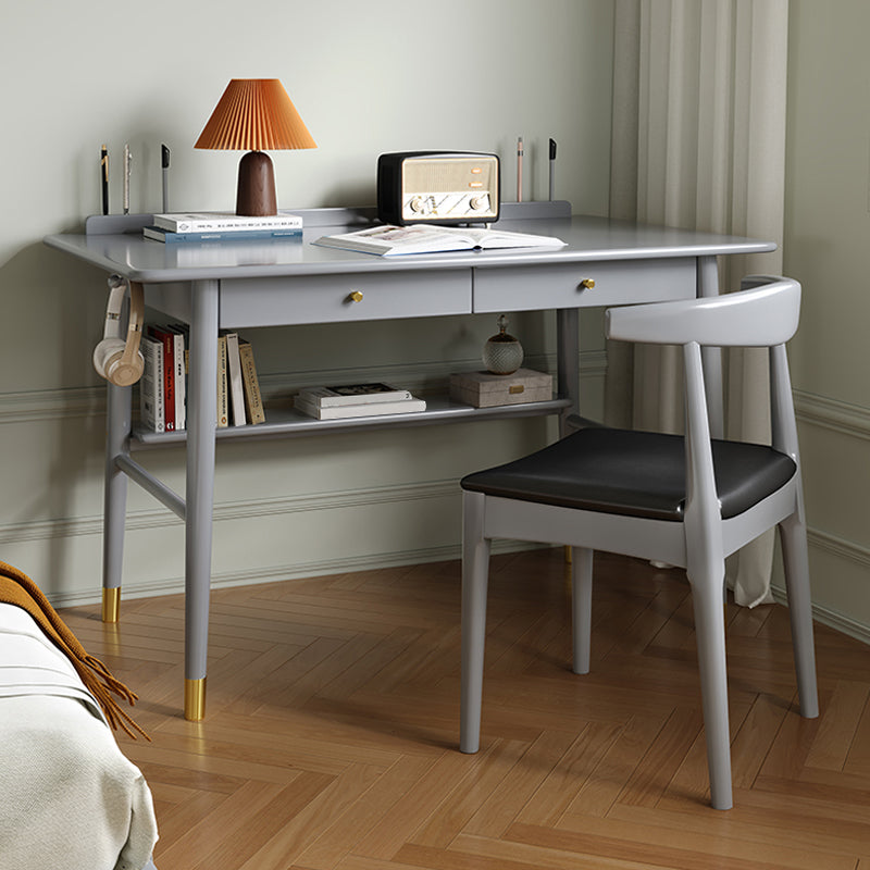 Slaapkamer Office Desk Glam Style 29,5 inch High Writing Desk met laden