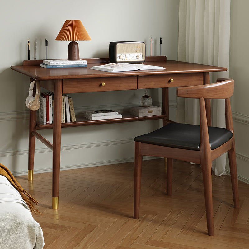 Slaapkamer Office Desk Glam Style 29,5 inch High Writing Desk met laden