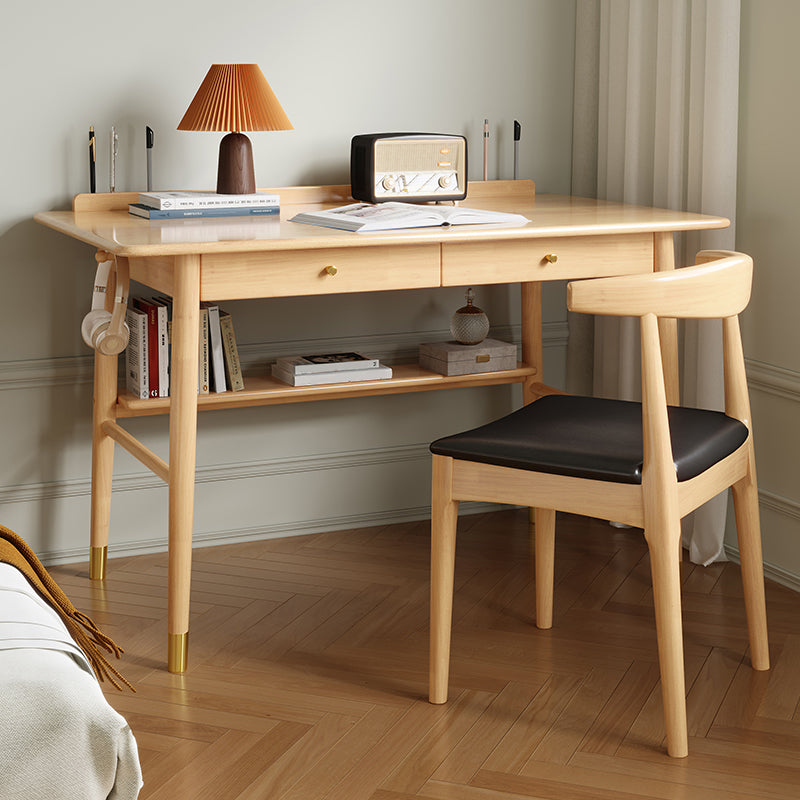 Slaapkamer Office Desk Glam Style 29,5 inch High Writing Desk met laden