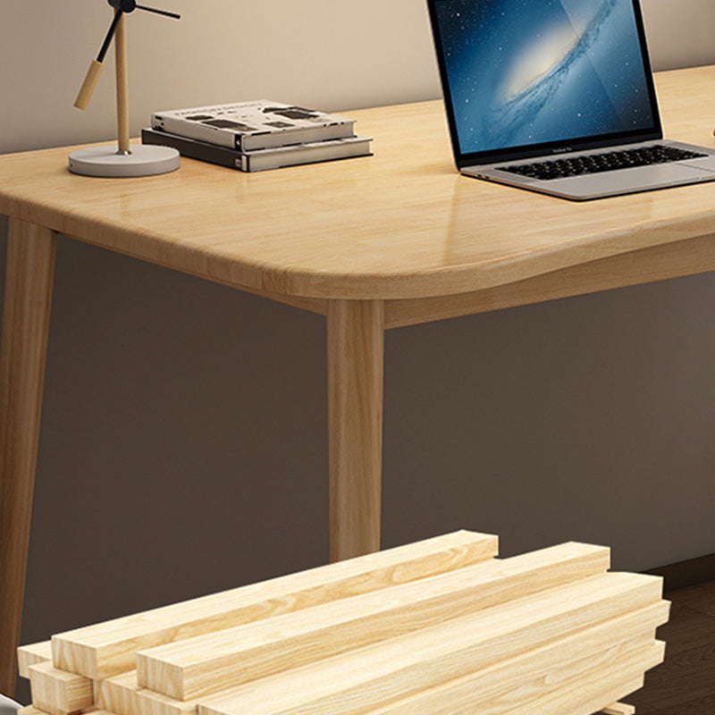 Bureau de base de Parsons en bois massif