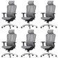 Adjustable Arms Office Chair Contemporary Mesh Desk Chair with Wheels for Home