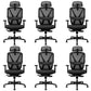 Contemporary Height Adjustable Office Chair Mesh Desk Chair for Office