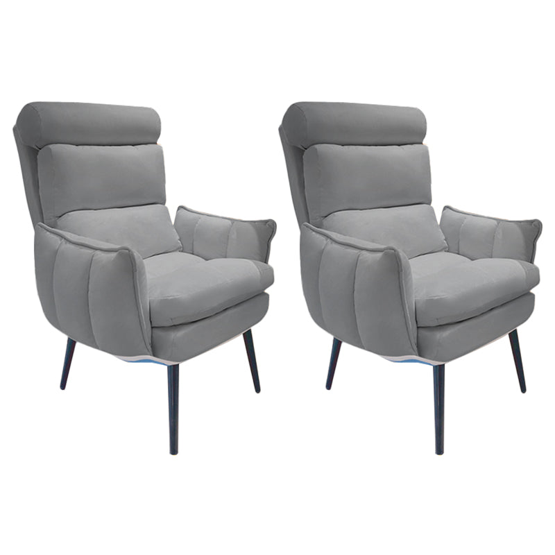 Sedia da ufficio moderna senza braccio sedia da scrivania in pelle senza ruote