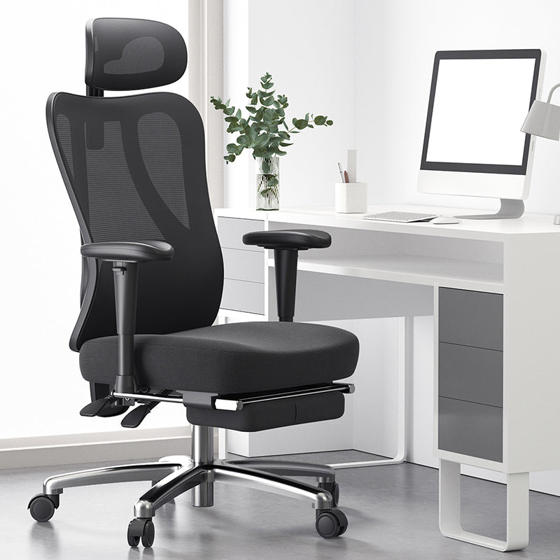 Modern Height Adjustable Office Chair Mesh Black Desk Chair for Office Clearhalo 'furn' 'furn_office_chair' 'Furniture' 'Office Chairs' 'Office Furniture' 'office_chair' 7569816