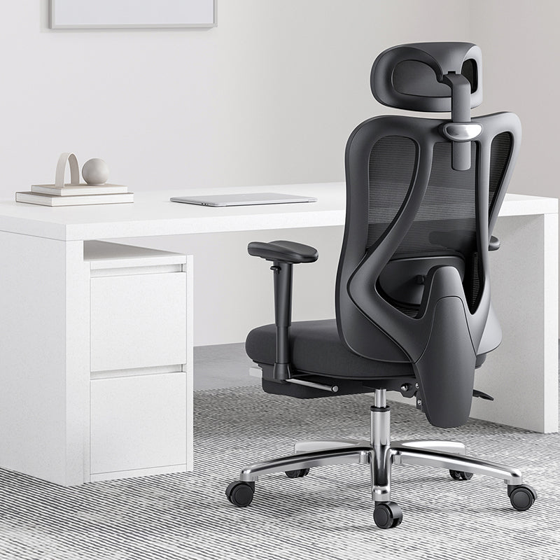 Modern Height Adjustable Office Chair Mesh Black Desk Chair for Office Clearhalo 'furn' 'furn_office_chair' 'Furniture' 'Office Chairs' 'Office Furniture' 'office_chair' 7569830