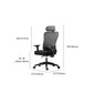 Modern Height Adjustable Office Chair Mesh Black Desk Chair for Office Clearhalo 'furn' 'furn_office_chair' 'Furniture' 'Office Chairs' 'Office Furniture' 'office_chair' 7569845