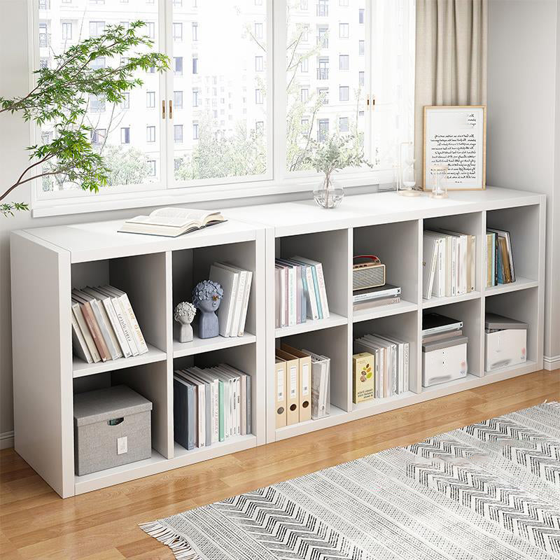 Standard Contemporary Bookcase Engineered Wood Closed Back Bookshelf Clearhalo 'Bookcases' 'furn' 'furn_bookcases' 'Furniture' 'Office Furniture' 7569910