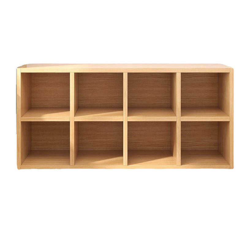 Standard Contemporary Bookcase Engineered Wood Closed Back Bookshelf Clearhalo 'Bookcases' 'furn' 'furn_bookcases' 'Furniture' 'Office Furniture' 7569916