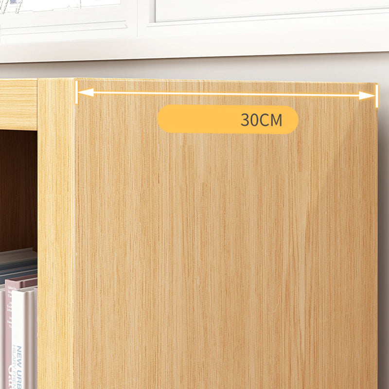Standard Contemporary Bookcase Engineered Wood Closed Back Bookshelf Clearhalo 'Bookcases' 'furn' 'furn_bookcases' 'Furniture' 'Office Furniture' 7569917