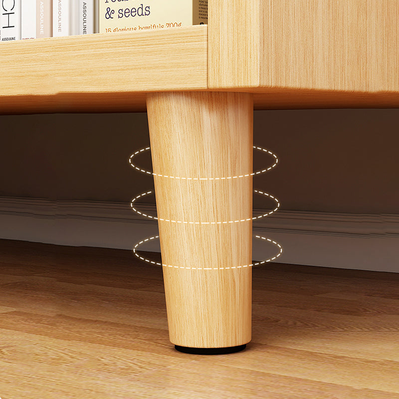 Standard Contemporary Bookcase Engineered Wood Closed Back Bookshelf Clearhalo 'Bookcases' 'furn' 'furn_bookcases' 'Furniture' 'Office Furniture' 7569920