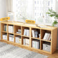 Standard Contemporary Bookcase Engineered Wood Closed Back Bookshelf