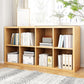 Standard Contemporary Bookcase Engineered Wood Closed Back Bookshelf