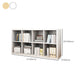 Standard Contemporary Bookcase Engineered Wood Closed Back Bookshelf