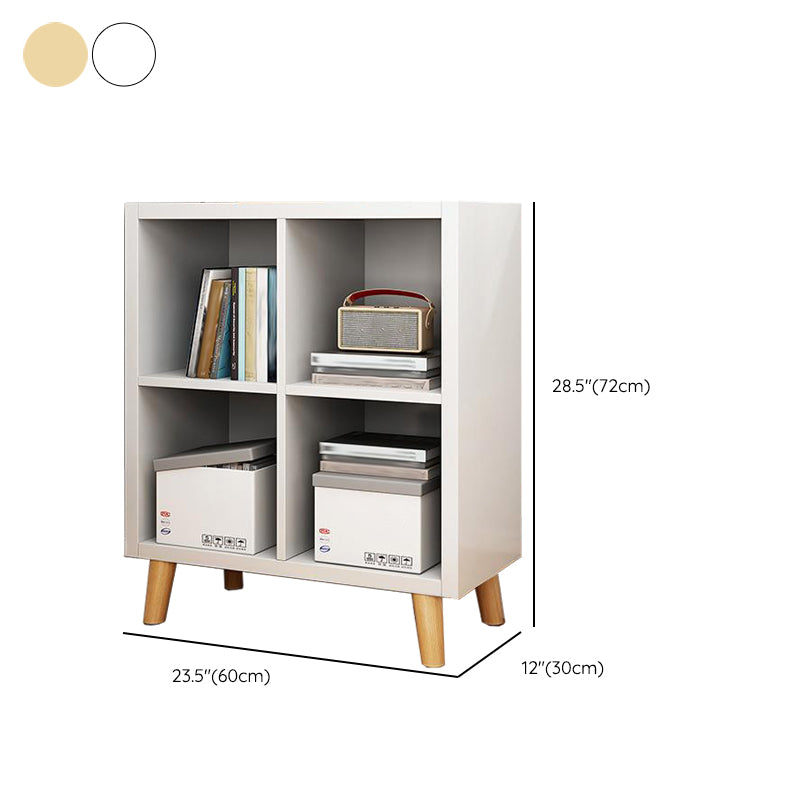Standard Contemporary Bookcase Engineered Wood Closed Back Bookshelf Clearhalo 'Bookcases' 'furn' 'furn_bookcases' 'Furniture' 'Office Furniture' 7569930