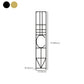 Glam Open Back Bookcase Standard Metal Bookshelf with Shelves Clearhalo 'Bookcases' 'furn' 'furn_bookcases' 'Furniture' 'Office Furniture' 7569987