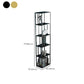 Glam Open Back Bookcase Standard Metal Bookshelf with Shelves Clearhalo 'Bookcases' 'furn' 'furn_bookcases' 'Furniture' 'Office Furniture' 7569989