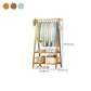 Contemporary Coat Rack Free Standing Storage Shelves Wooden Coat Rack for Living Room