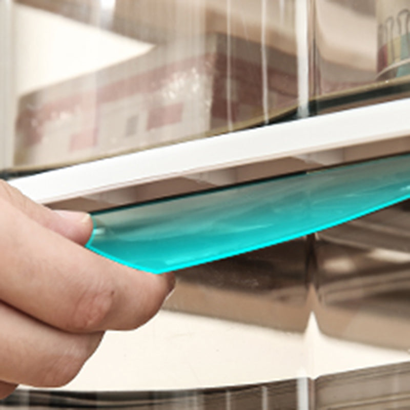 Mobile trasparente mobile trasparente cassetti di plastica verticale