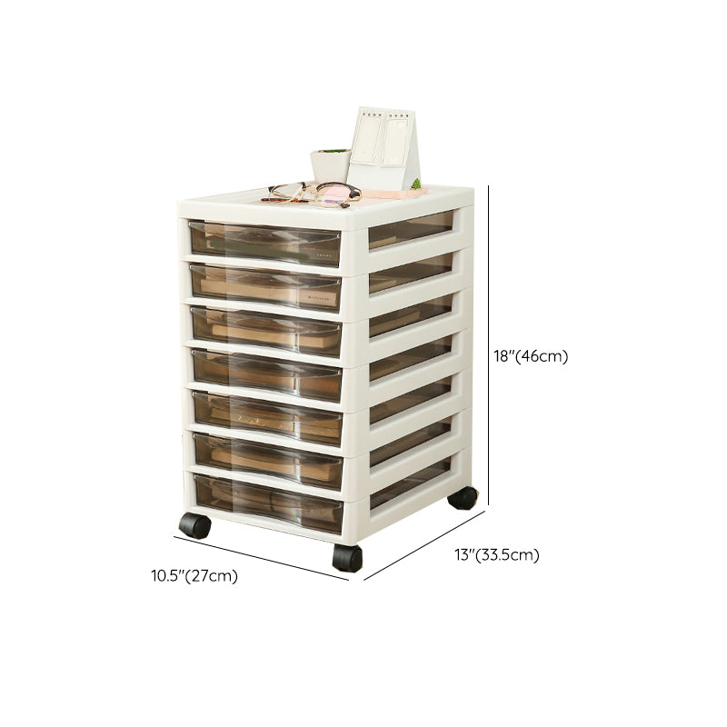 Mobile trasparente mobile trasparente cassetti di plastica verticale