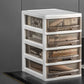 Transparent Filing Cabinet Modern Plastic Drawers Cabinet for Office