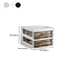 Transparent Filing Cabinet Modern Plastic Drawers Cabinet for Office