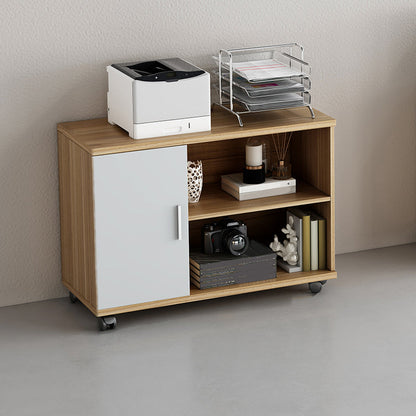 Archivo nórdico Archivo de madera Almacenamiento de almacenamiento lateral