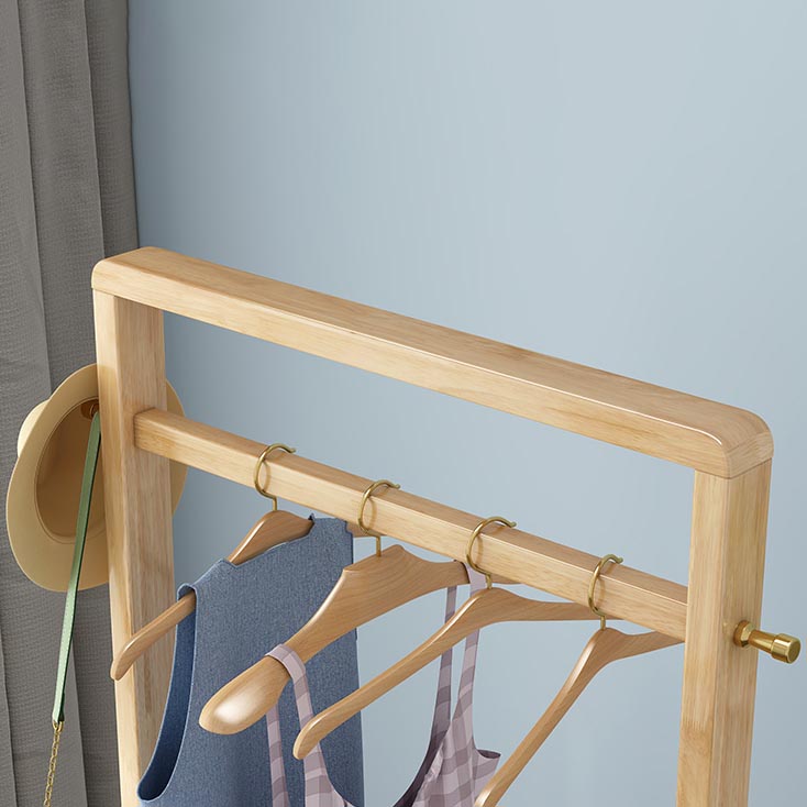 Armadio in stile moderno in stile moderno in legno con mensole con scaffali