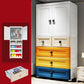 Rectangular Plastic Wardrobe Teen Style Bedroom Wardrobe Closet