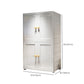 Rectangular Plastic Wardrobe Teen Style Bedroom Wardrobe Closet