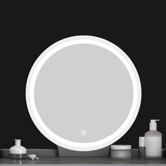 15.75" Wide Vanity Table Modern Wood 3-Drawer Dressing Table Clearhalo 'Bedroom Furniture' 'furn' 'furn_makeup_vanities' 'Furniture' 'Makeup Vanities' 'makeup_vanities' 7570438