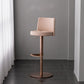 Armless Counter Height Stools with Footrest Modern Counter Stool